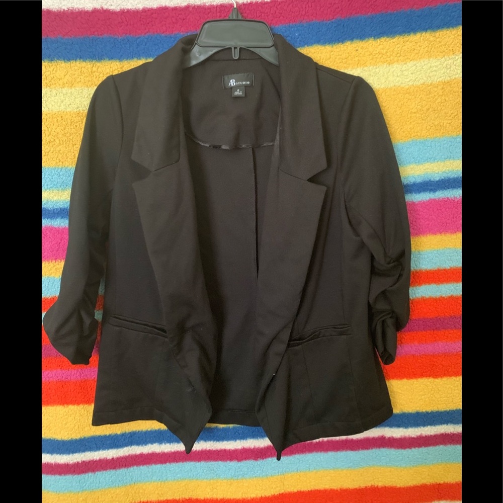 BLACK HALF SLEEVE BLAZER❗️